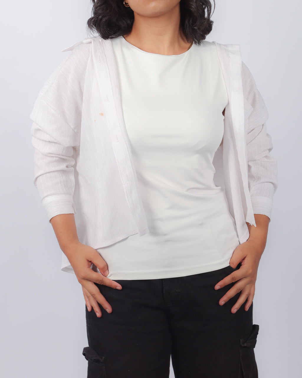 Sleeveless Tee – Soft Everyday Basic White