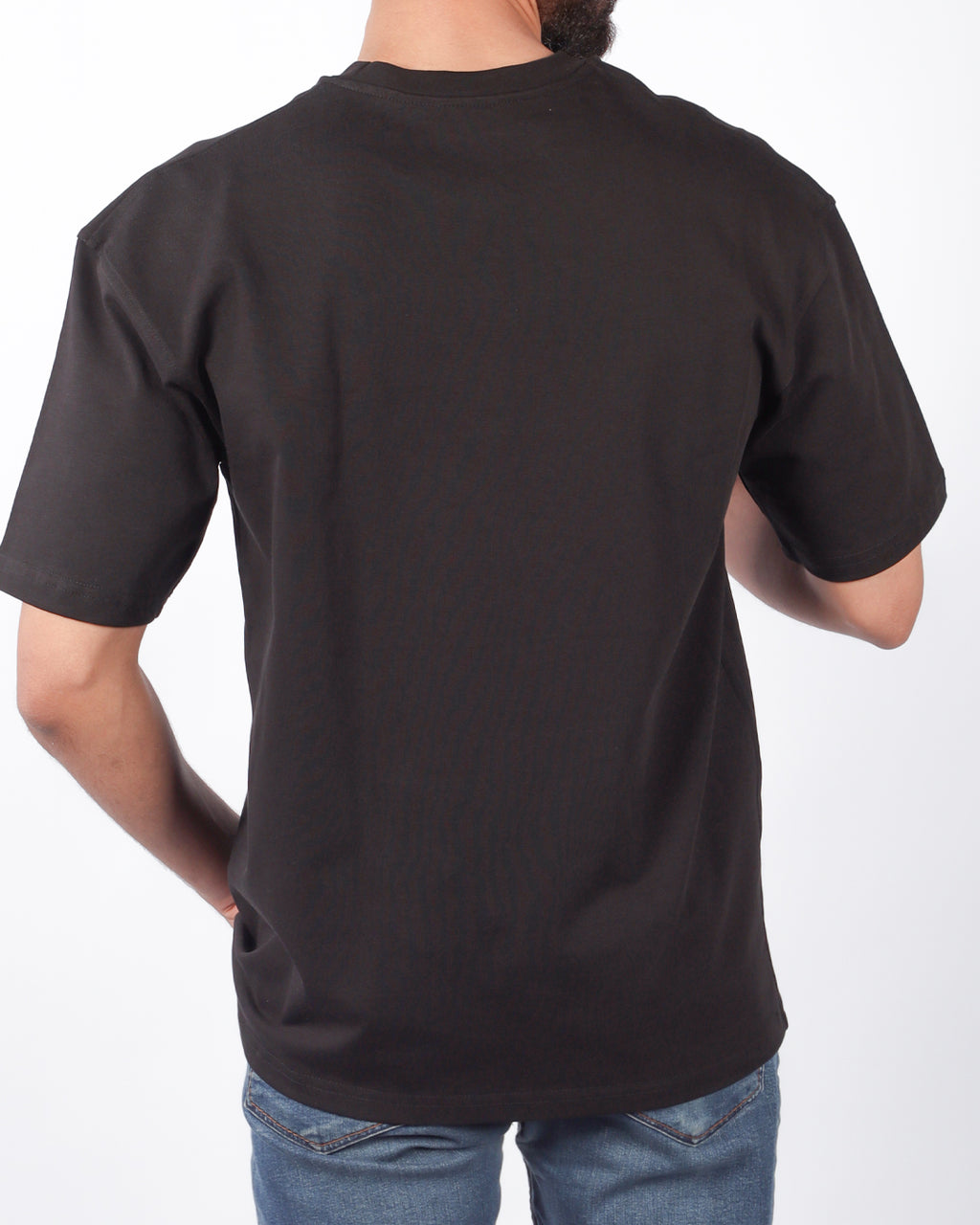 Men’s Short-Sleeve Tee – 100% Egyptian Cotton Black