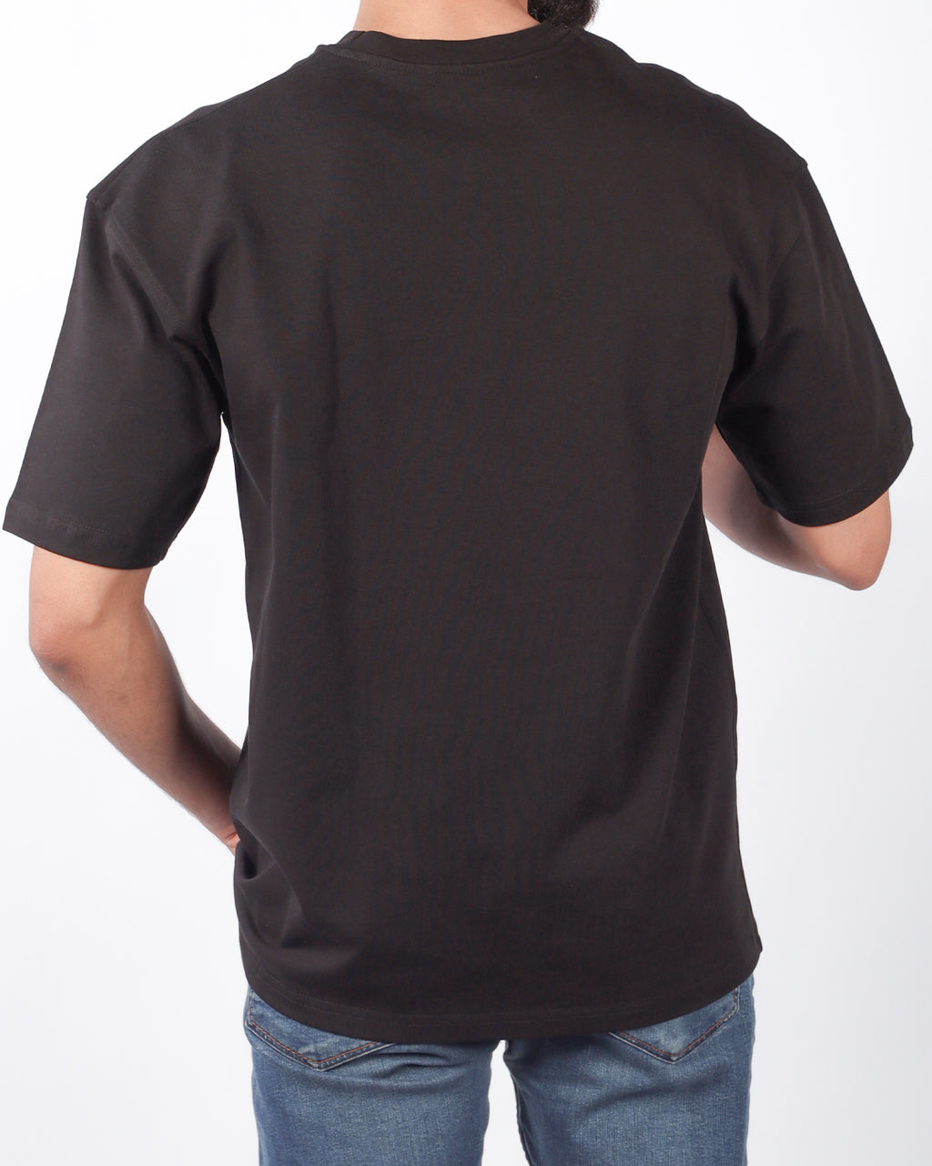 Men’s Short-Sleeve Tee – 100% Egyptian Cotton Black