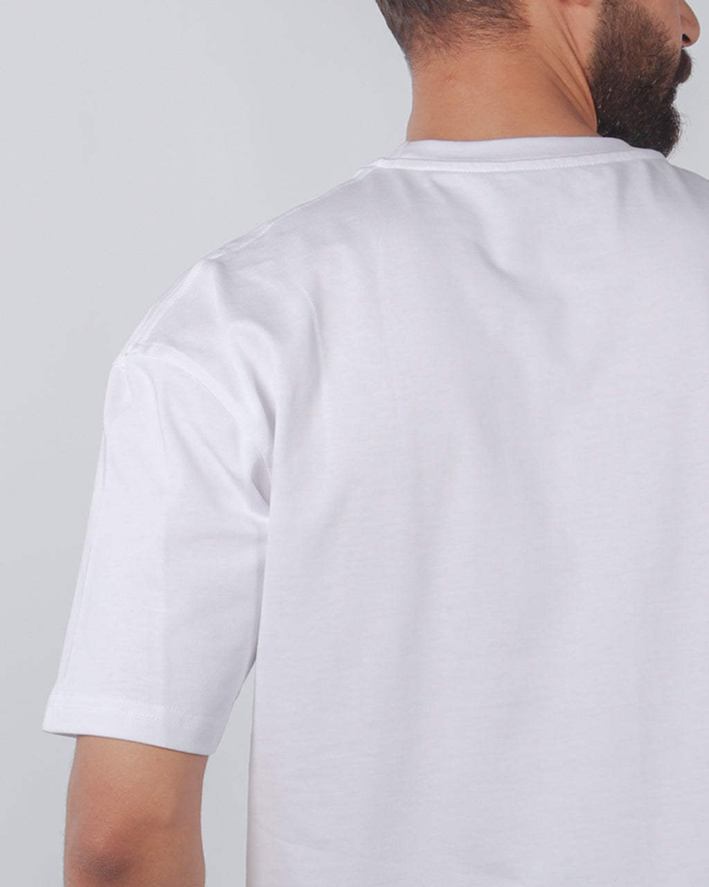 Unisex Oversized Short-Sleeve T-Shirt - White