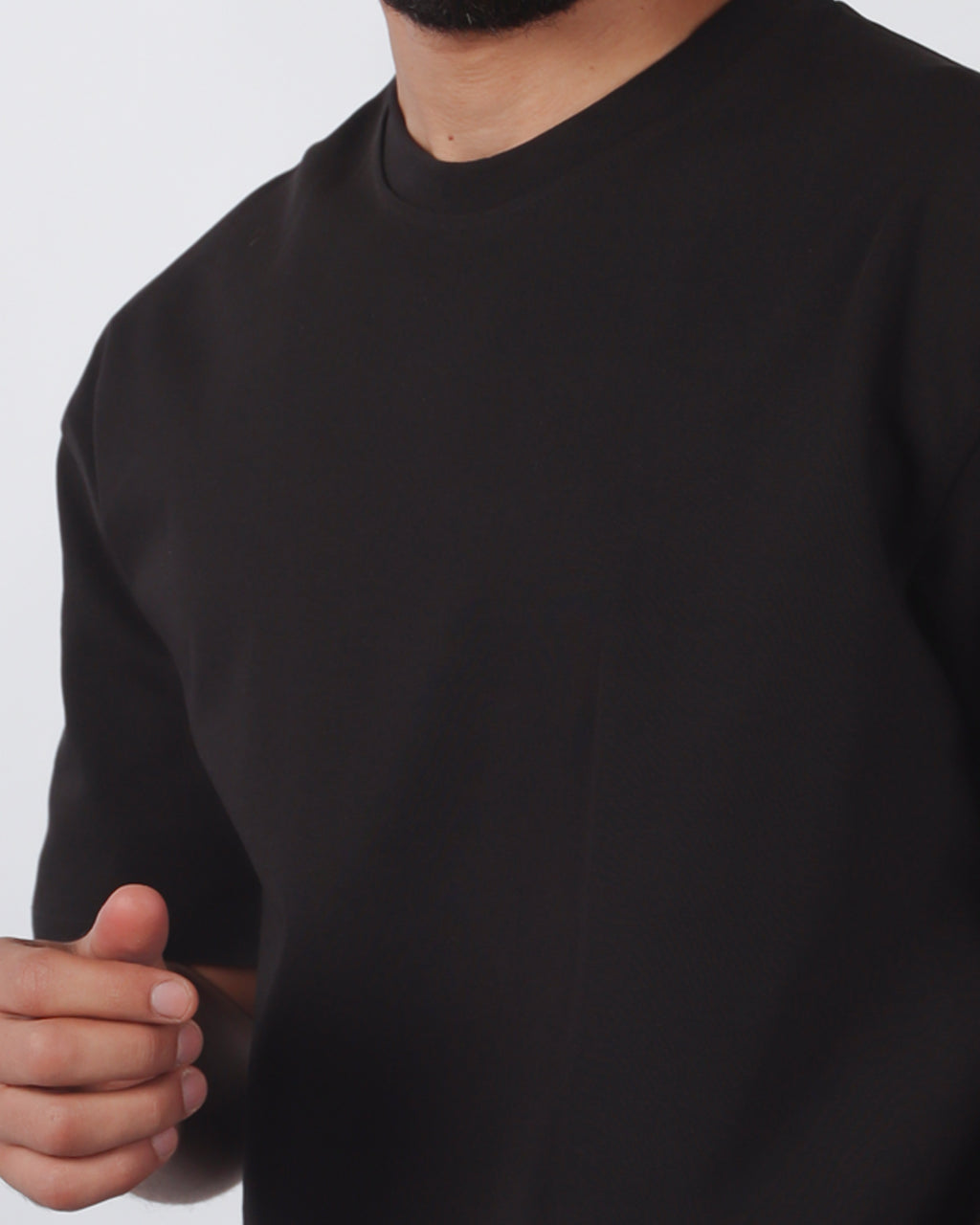 Men’s Short-Sleeve Tee – 100% Egyptian Cotton Black