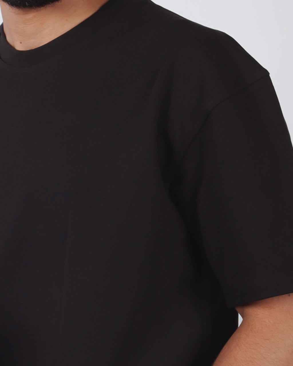 Men’s Short-Sleeve Tee – 100% Egyptian Cotton Black