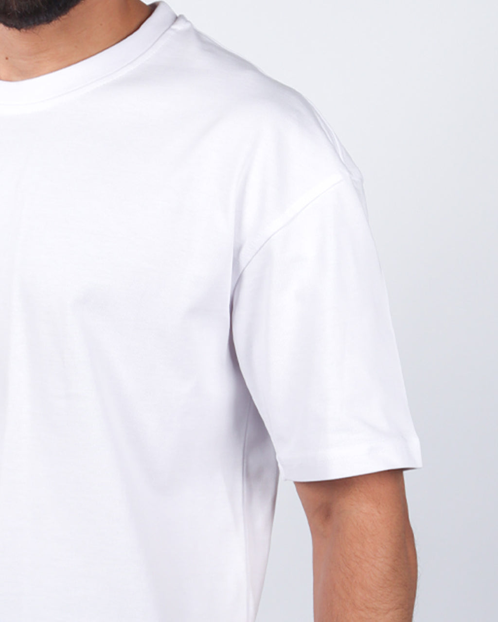 Men’s Short-Sleeve Tee – 100% Egyptian Cotton White