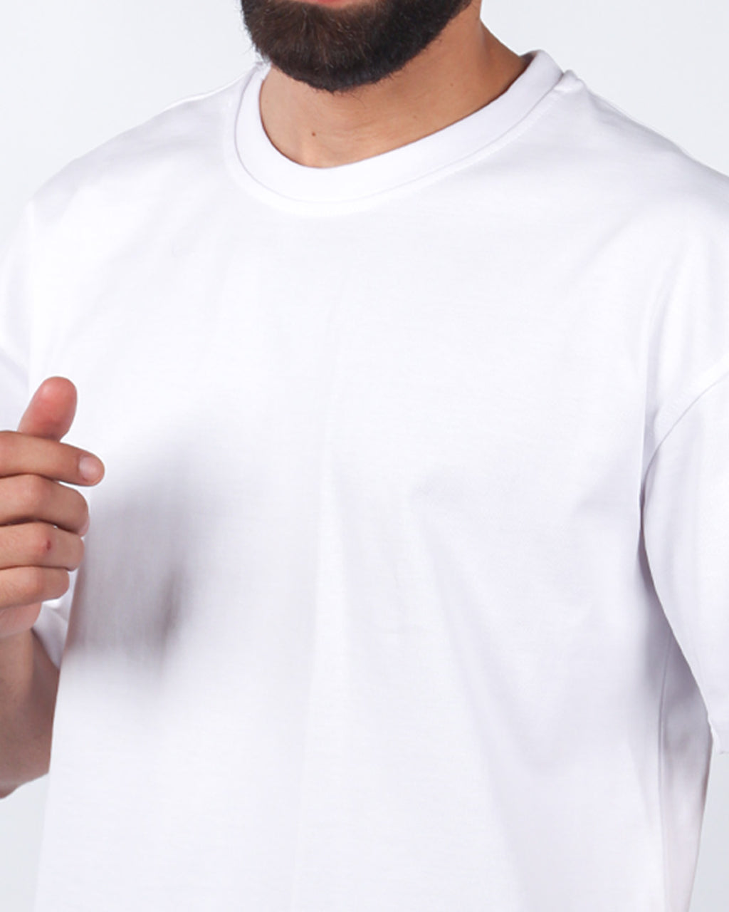 Men’s Short-Sleeve Tee – 100% Egyptian Cotton White