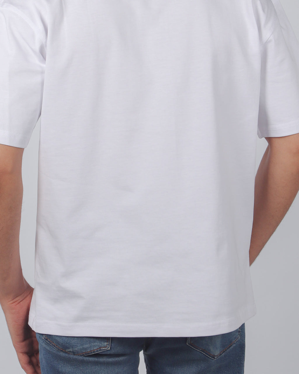 Men’s Short-Sleeve Tee – 100% Egyptian Cotton White