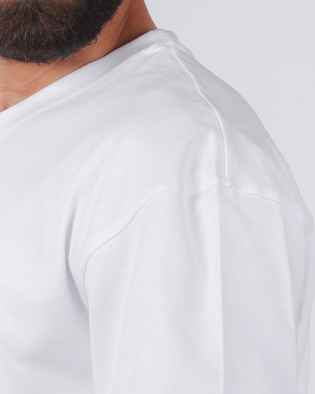 Men’s Short-Sleeve Tee – 100% Egyptian Cotton White