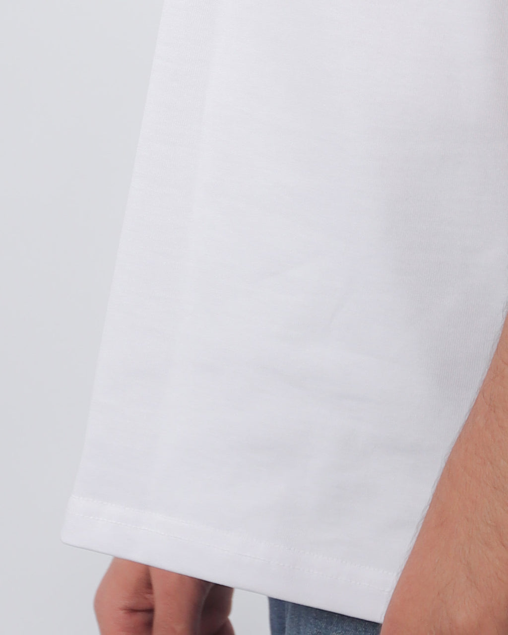 Men’s Short-Sleeve Tee – 100% Egyptian Cotton White