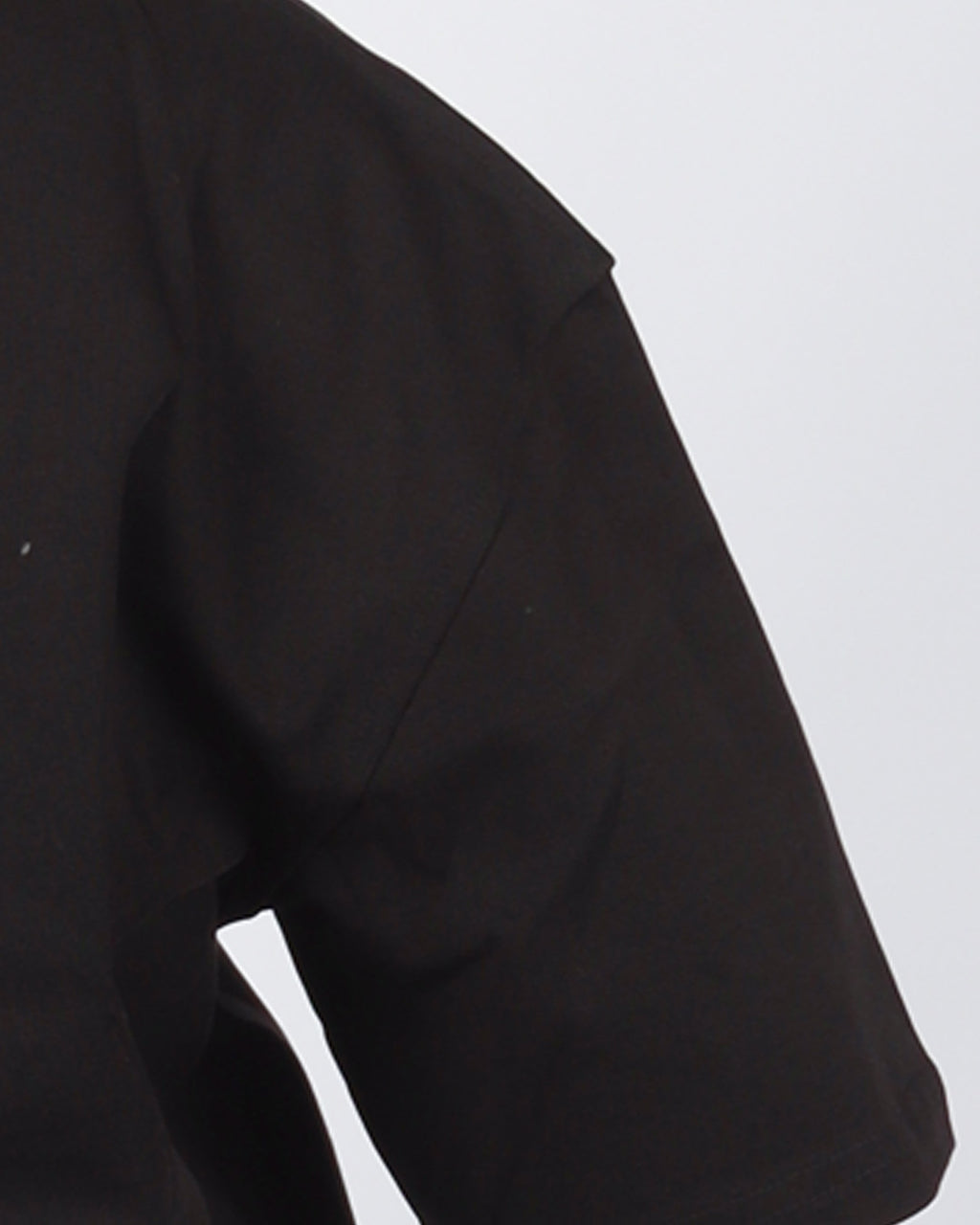 تيشيرت حريمي أوفرسايز - أسود